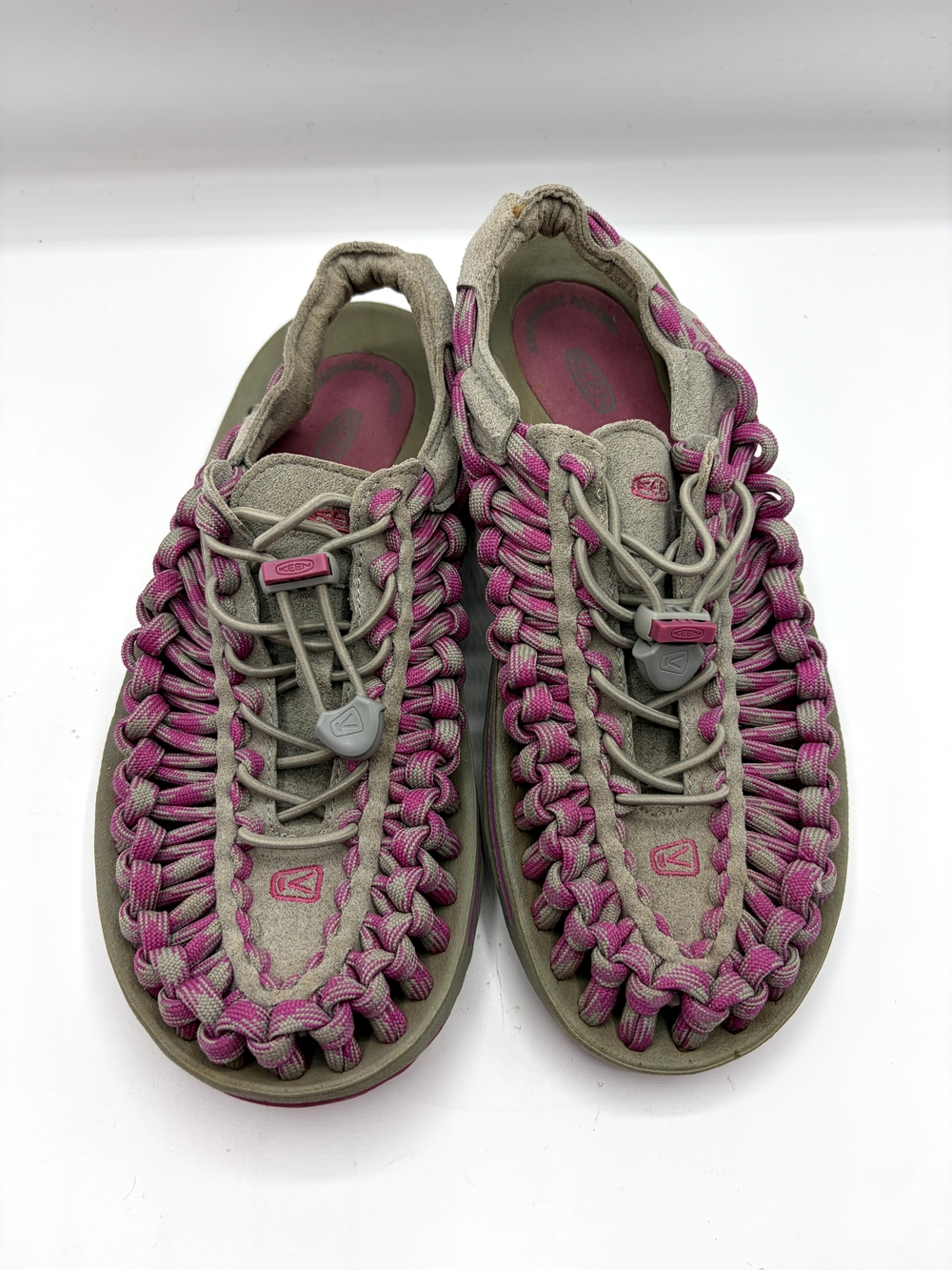 KEEN Women's Pink and Gray Outdoor Sandal